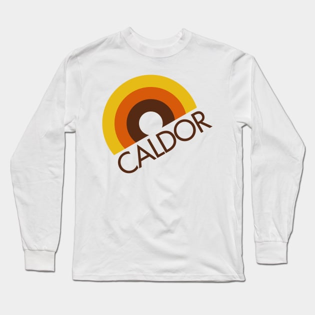 CALDOR Department Store Rainbow Logo Long Sleeve T-Shirt by cedownes.design